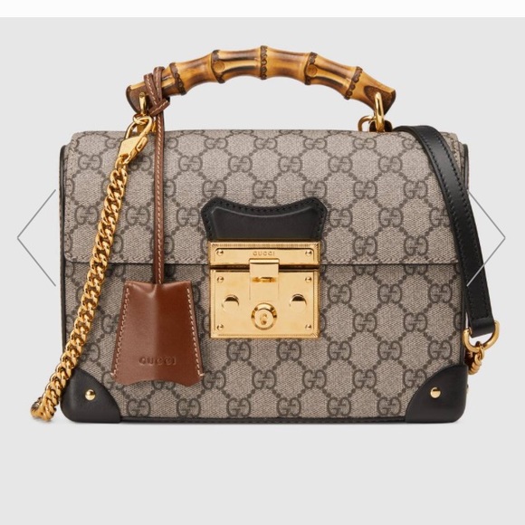PADLOCK GG SMALL BAMBOO SHOULDER BAG! BRAND NEW!!! - Picture 14 of 15